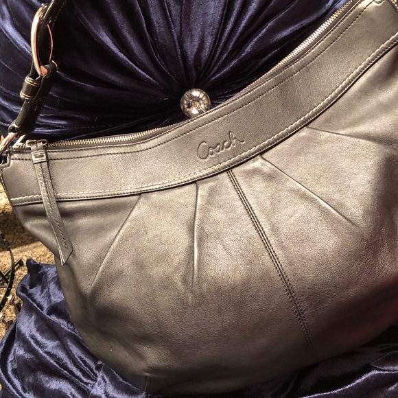 Coach large black hobo - Picture 2 of 6